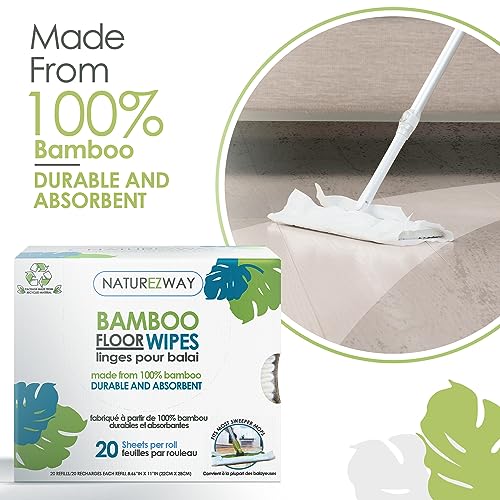 NatureZway - Floor Wipes (20ct)