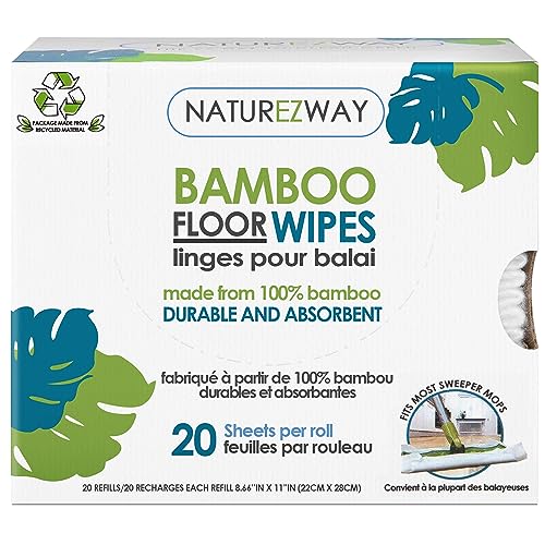 NatureZway - Floor Wipes (20ct)