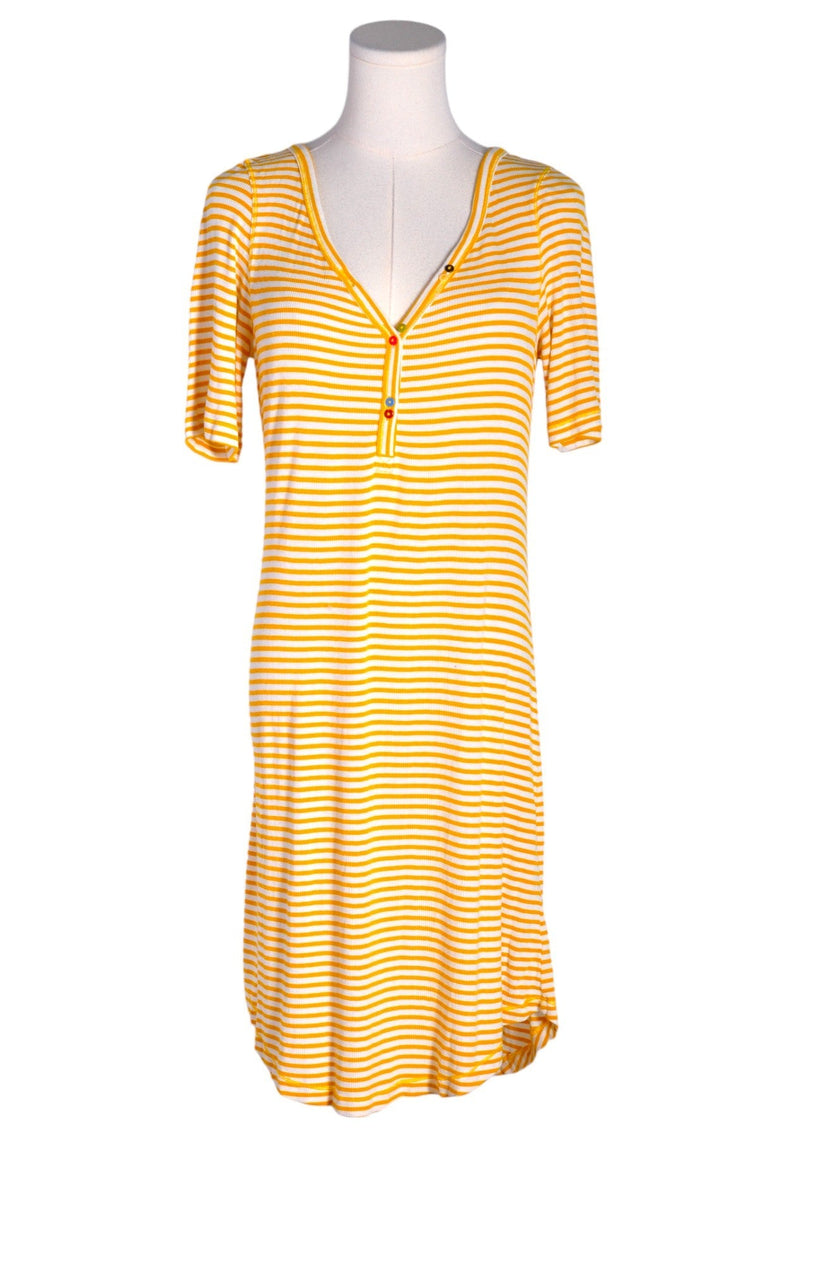ANTHROPOLOGIE Women Shirt Dresses Regular fit in Yellow - S