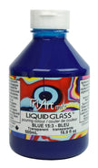 Liquid Glass - Pouring Colours - Blue