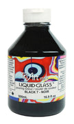 Liquid Glass - Pouring Colours - Black
