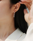 Starlight Moissanite Stud Earrings – 0.3ct S925 Silver | GRA Certified