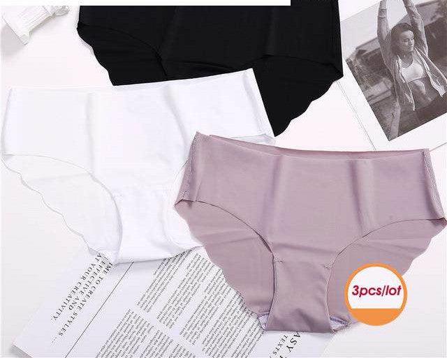 Women's Cotton Mid-Waist Underwear Briefs Set for Everyday Comfort