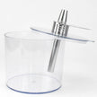 Portable acrylic hookah