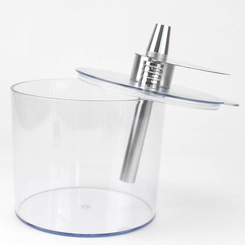 Portable acrylic hookah