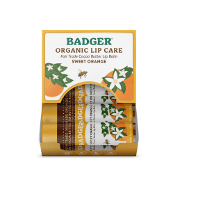 Badger Balms - Sweet Orange Lip Balm Display (7g)