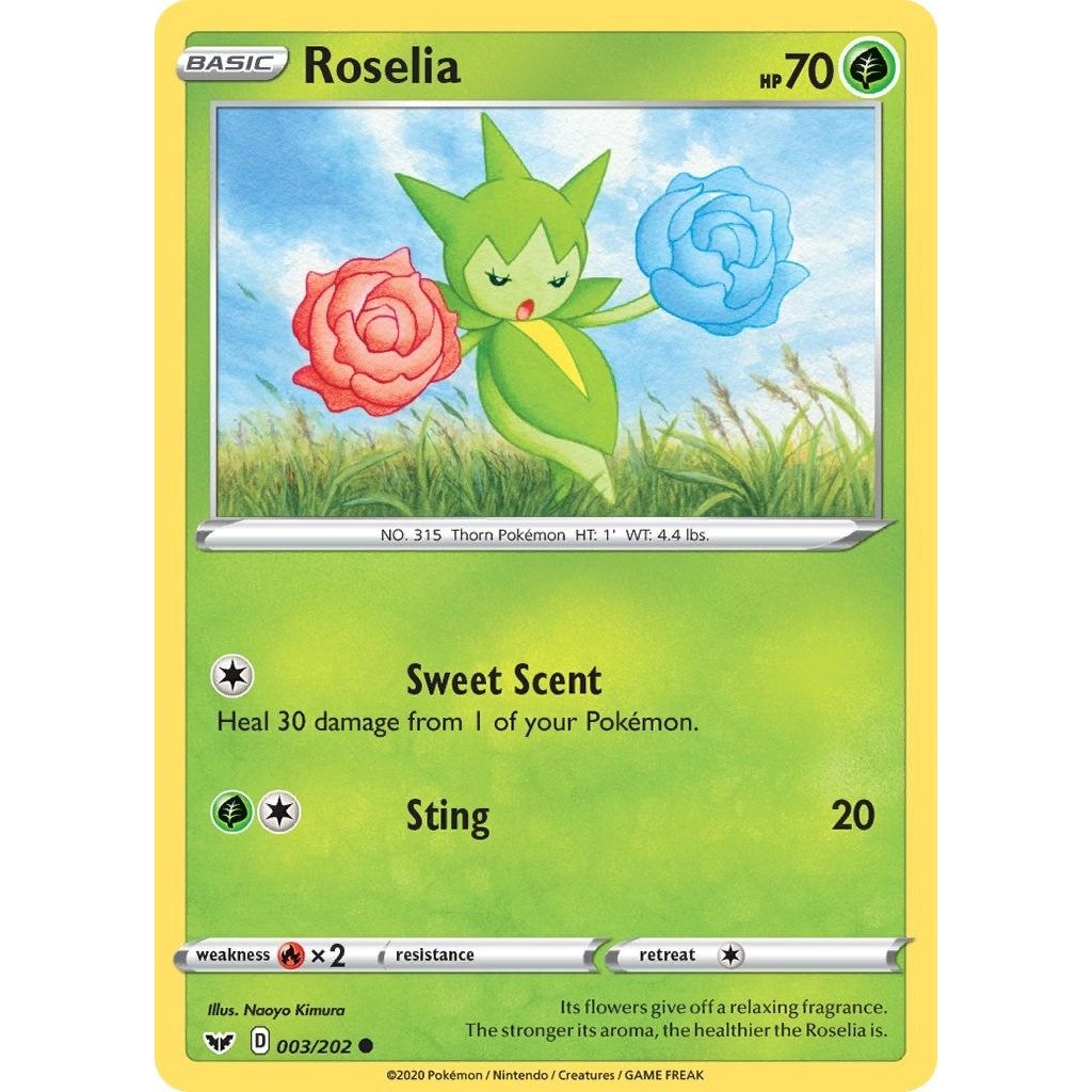 Roselia (003) (003/202) (SWSH01)