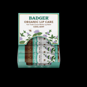 Badger Balms - Cool Mint Lip Balm Display (7g)