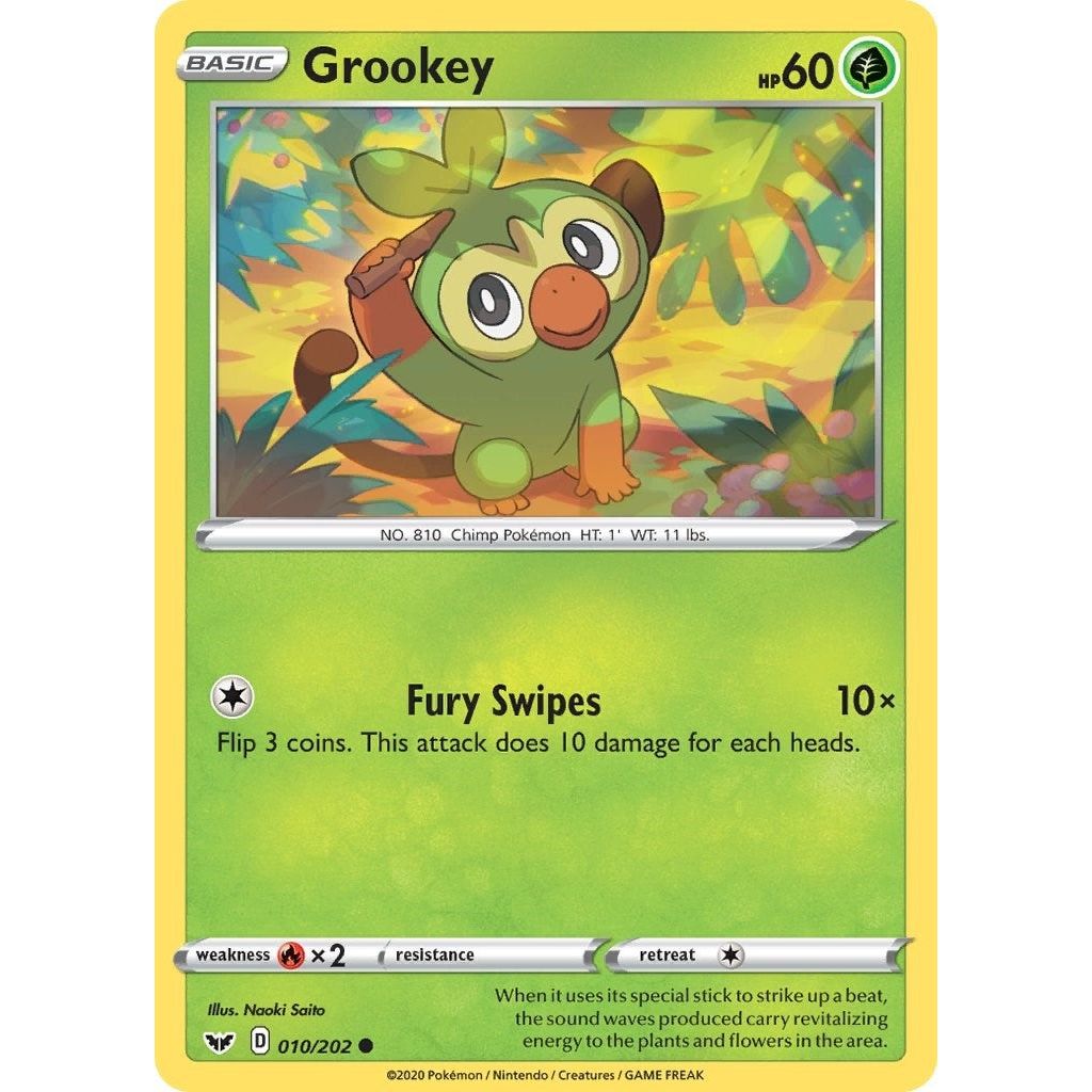 Grookey (010) (010/202) (SWSH01)
