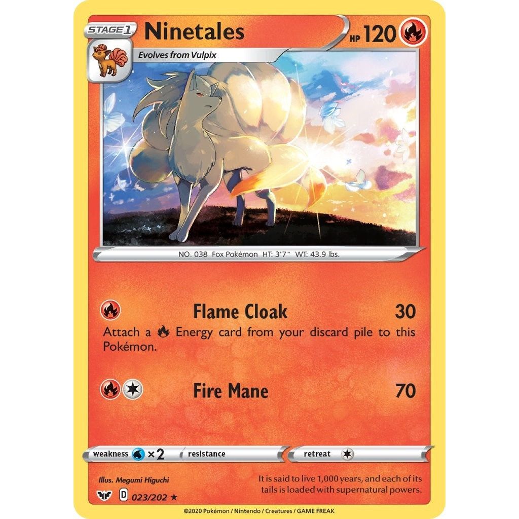 Ninetales (023/202) (SWSH01)