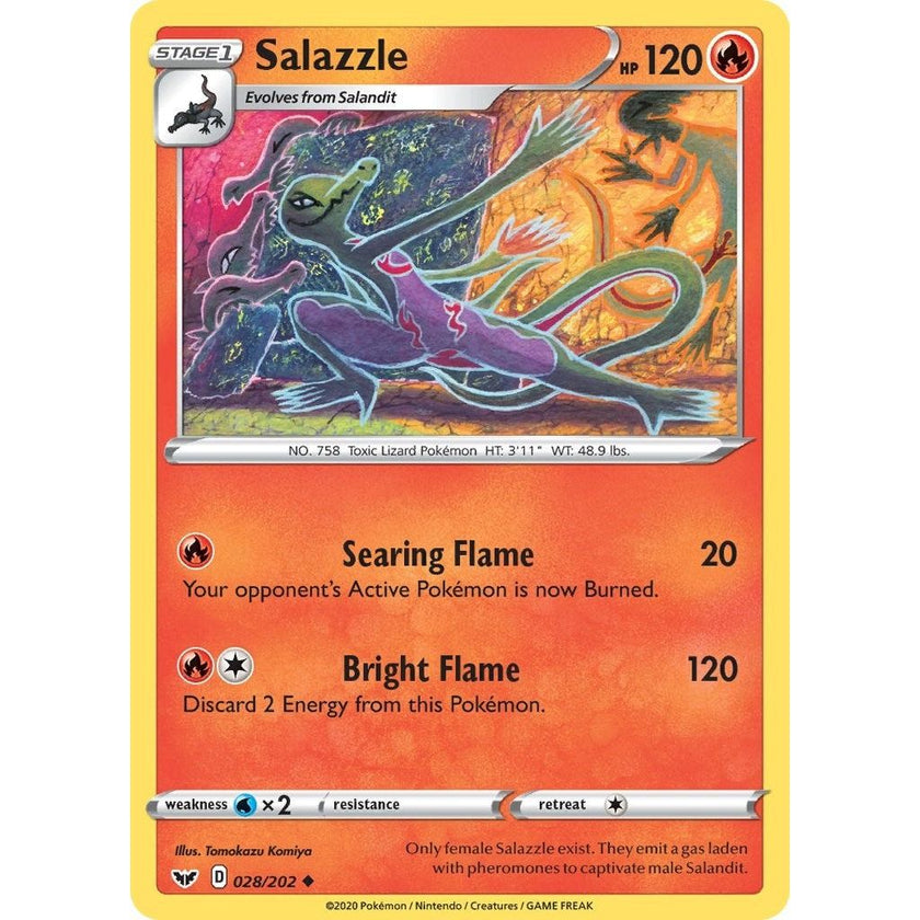Salazzle (028/202) (SWSH01)
