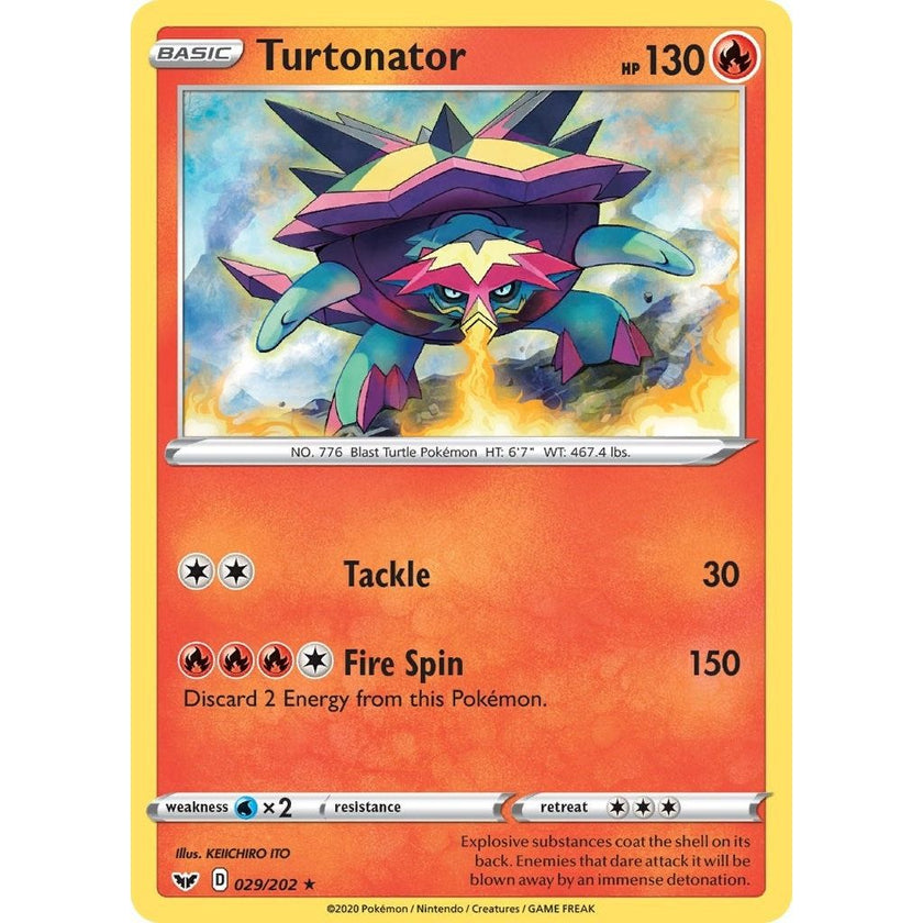Turtonator (029/202) (SWSH01)