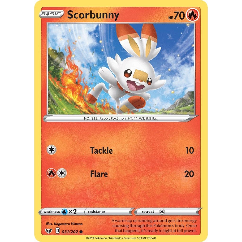 Scorbunny (031) (031/202) (SWSH01)