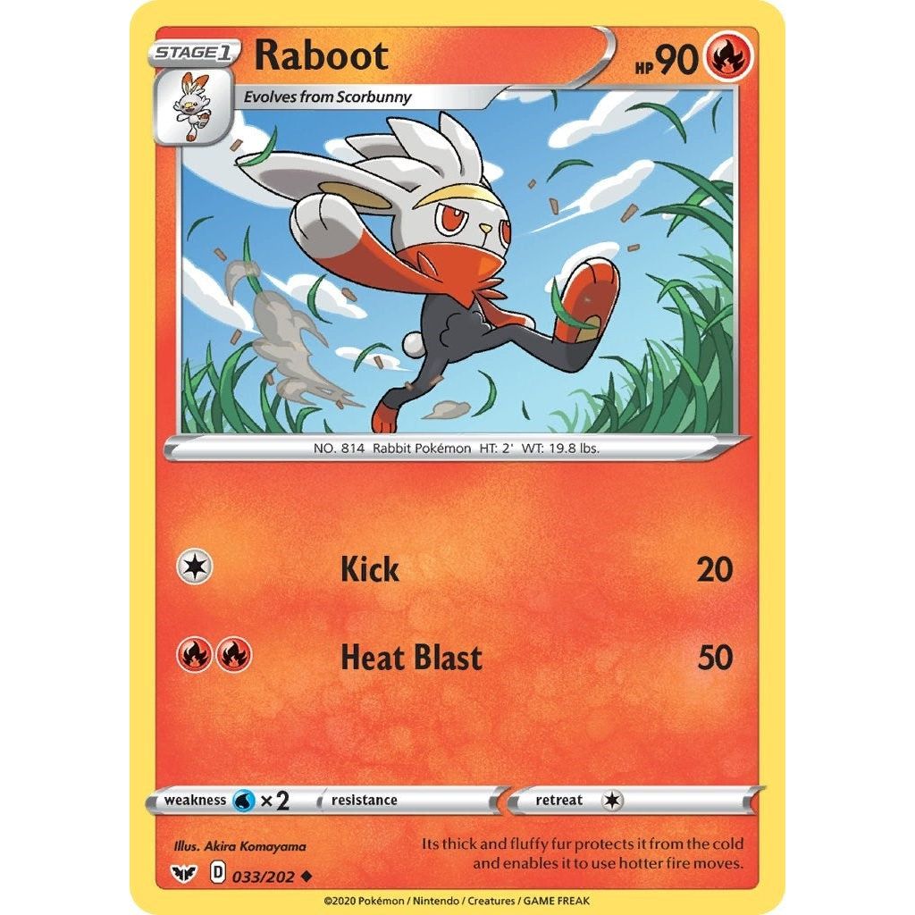 Raboot (033) (033/202) (SWSH01)