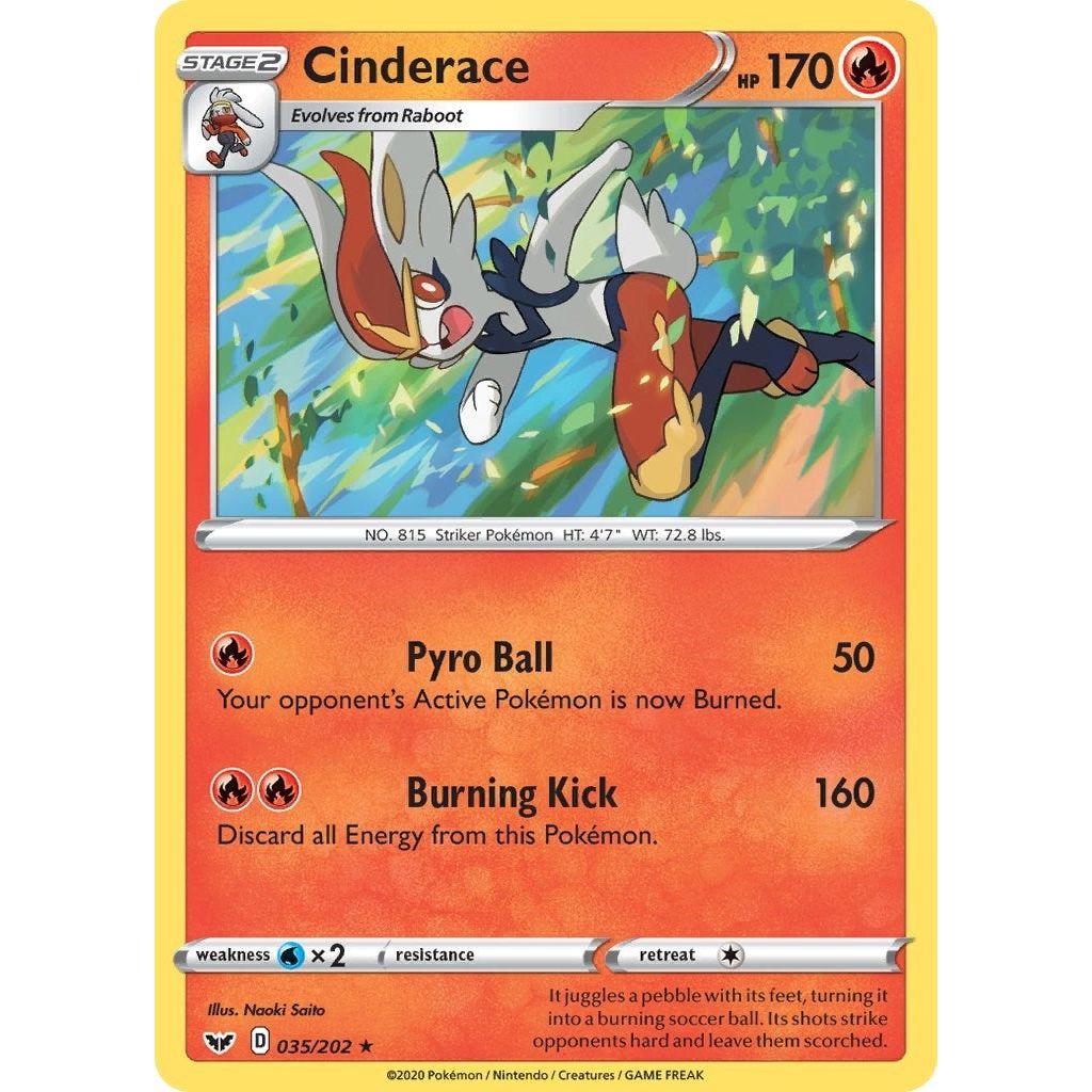 Cinderace (035) (035/202) (SWSH01)