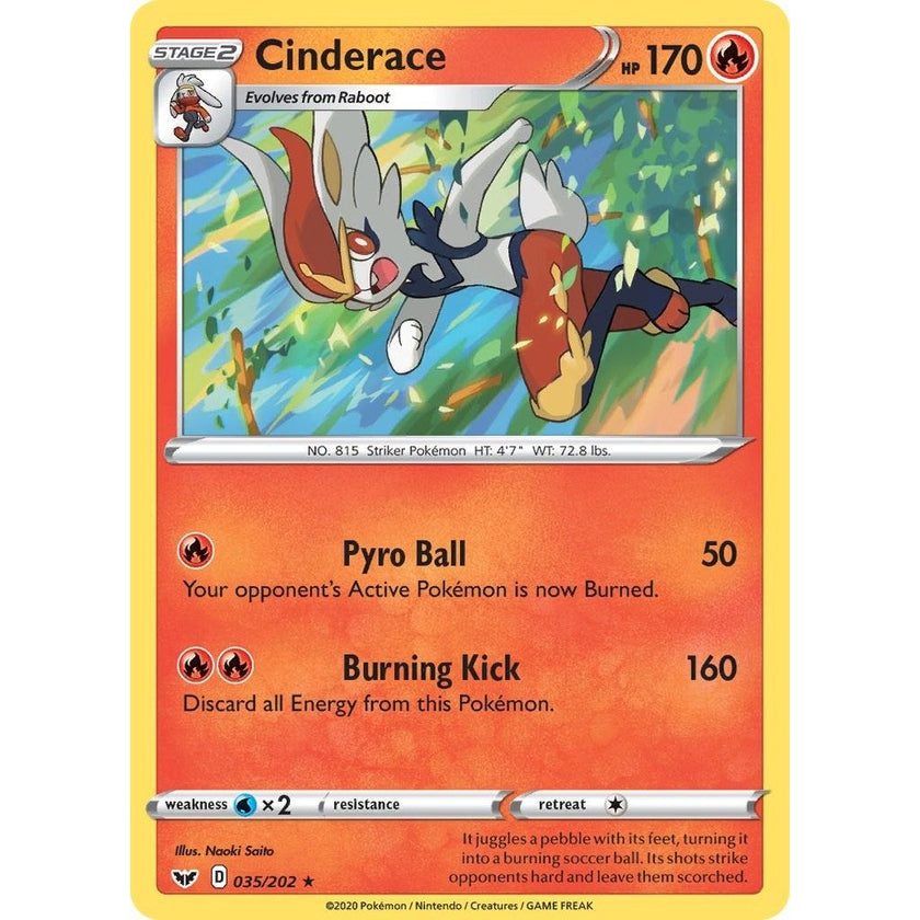 Cinderace (035) (035/202) (SWSH01)