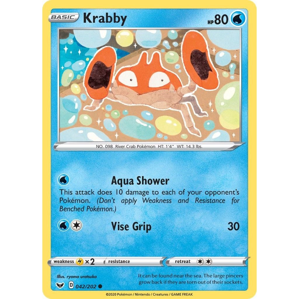 Krabby (042) (042/202) (SWSH01)