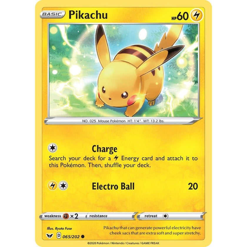Pikachu (065/202) (SWSH01)