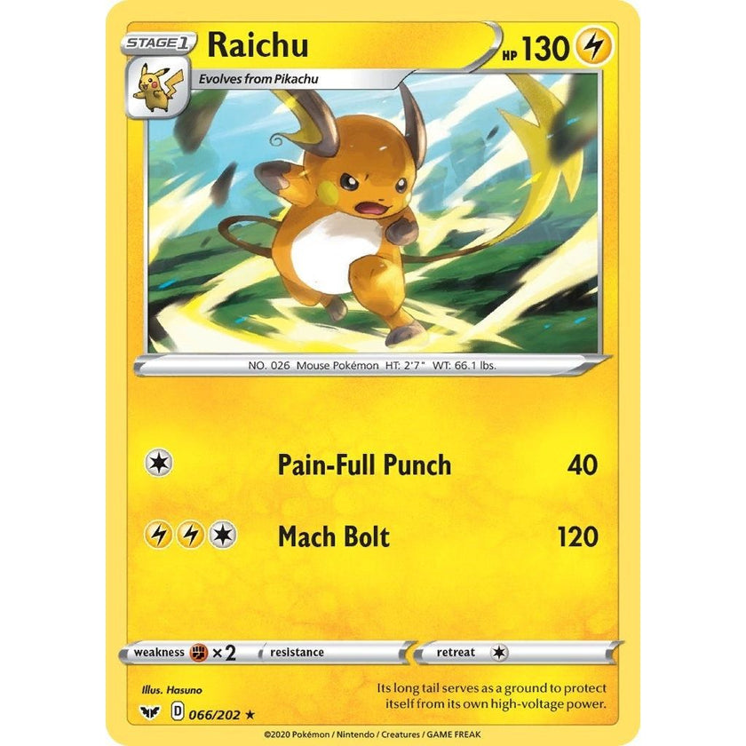Raichu (066/202) (SWSH01)