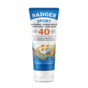 Badger Balms - SPF 40 Sport Clear Zinc Sunscreen (87ml)