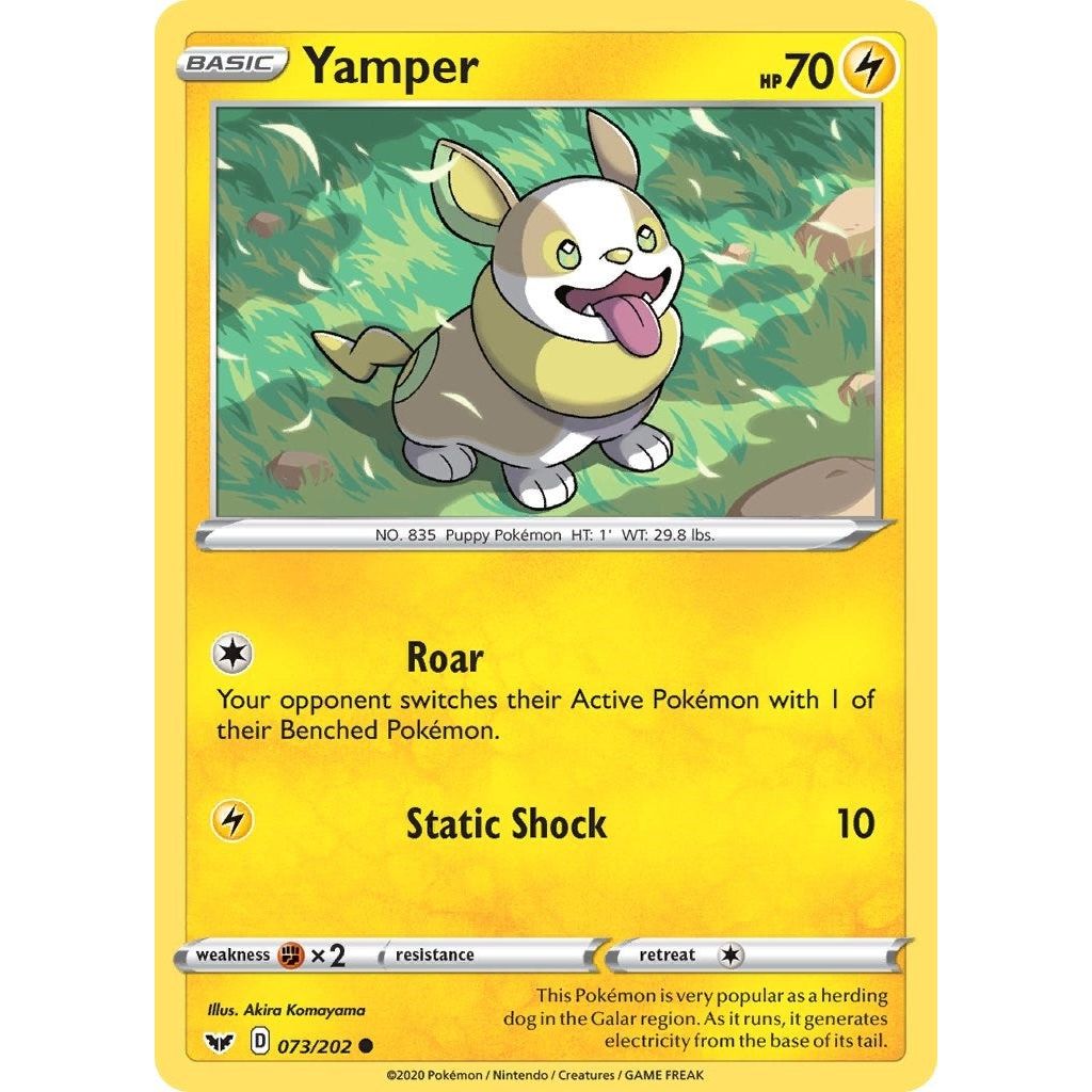 Yamper (073) (073/202) (SWSH01)