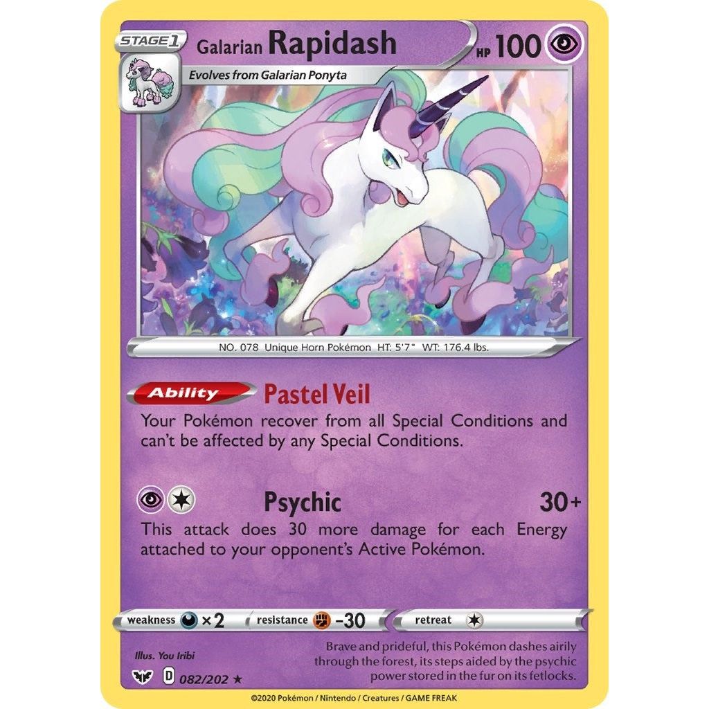 Galarian Rapidash (082/202) (SWSH01)