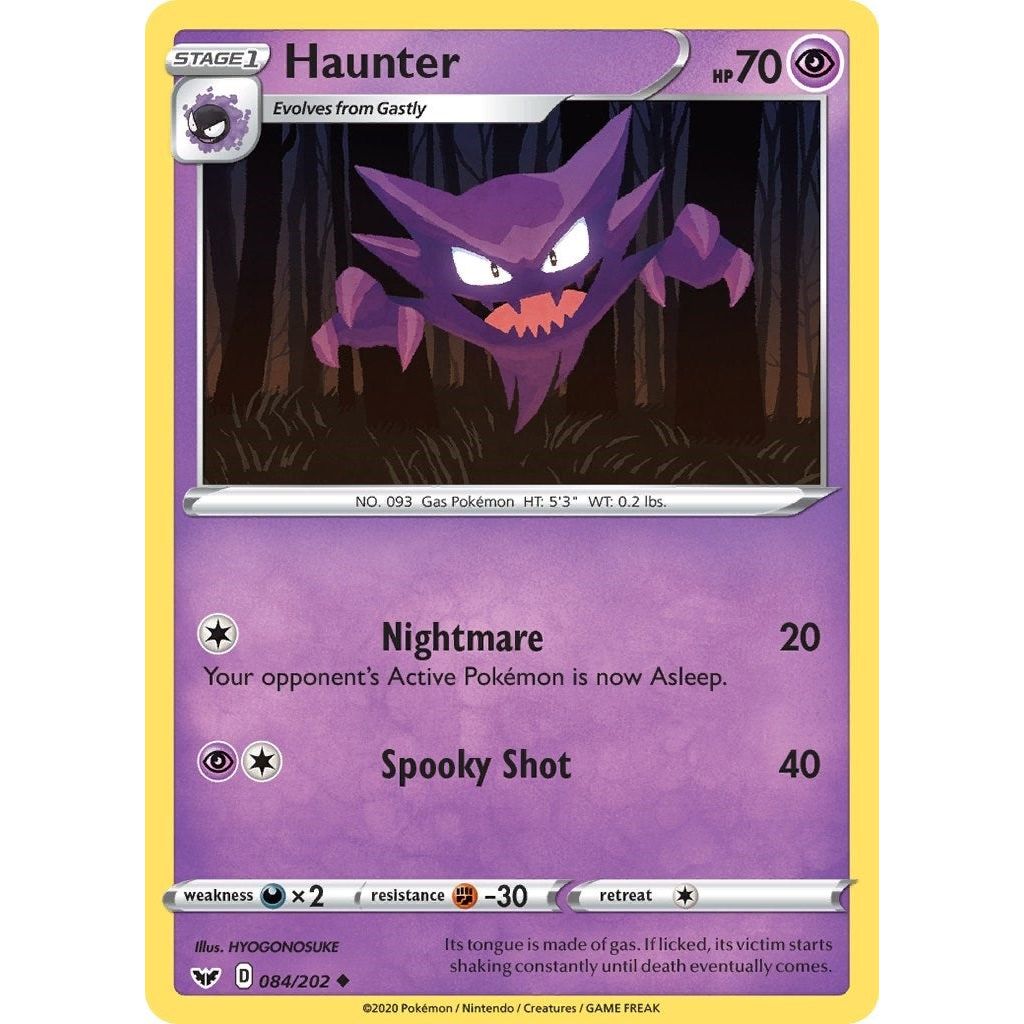 Haunter (084/202) (SWSH01)