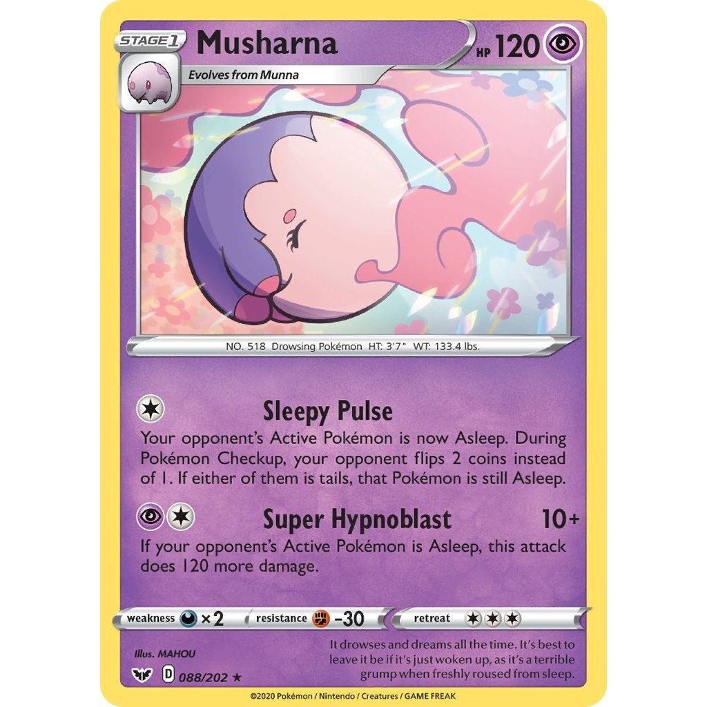 Musharna (088/202) (SWSH01)