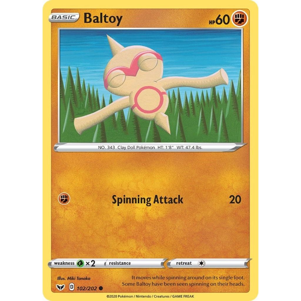 Baltoy (102) (102/202) (SWSH01)