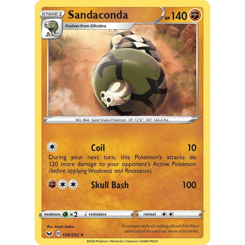 Sandaconda (109) (109/202) (SWSH01)