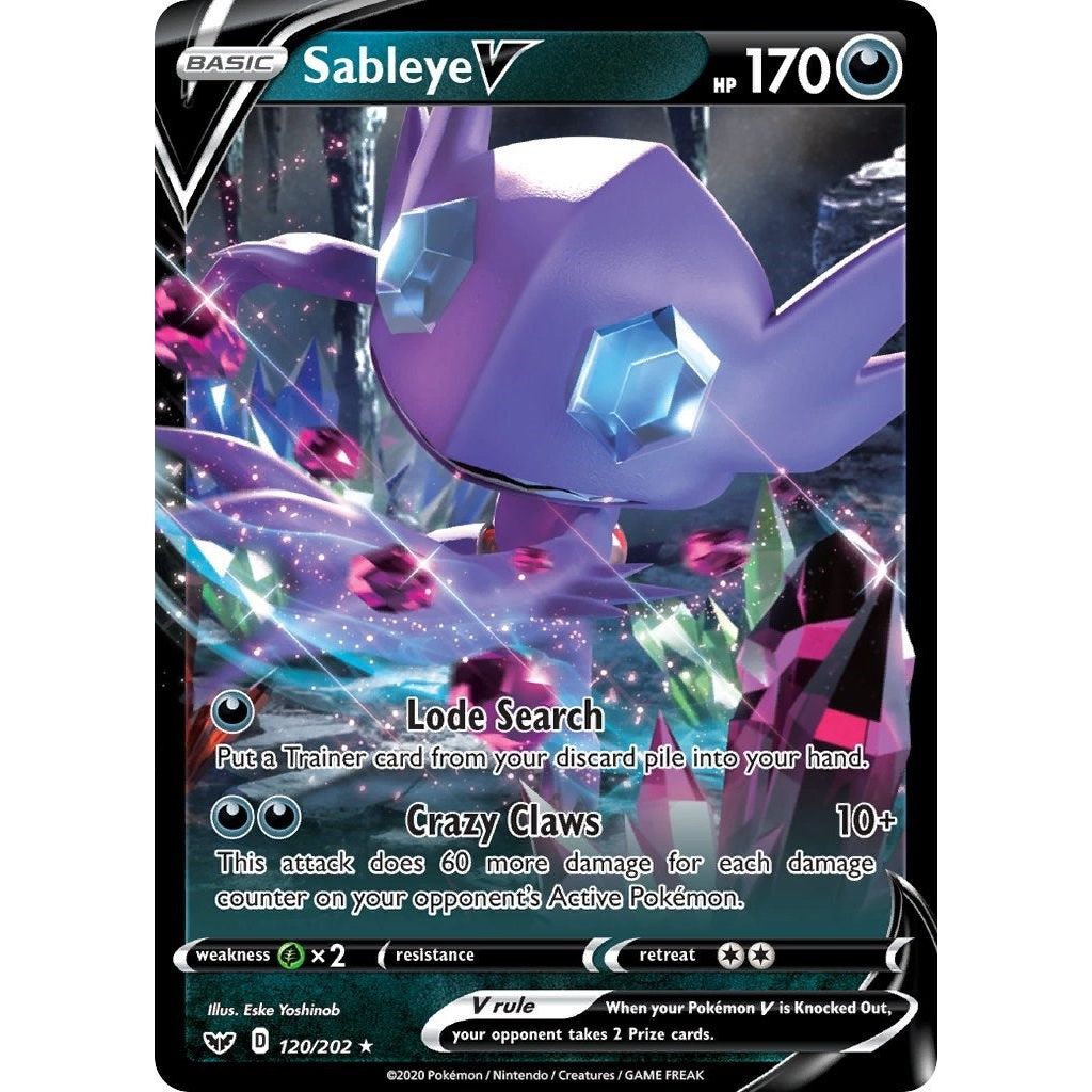 Sableye V (120/202) (SWSH01)