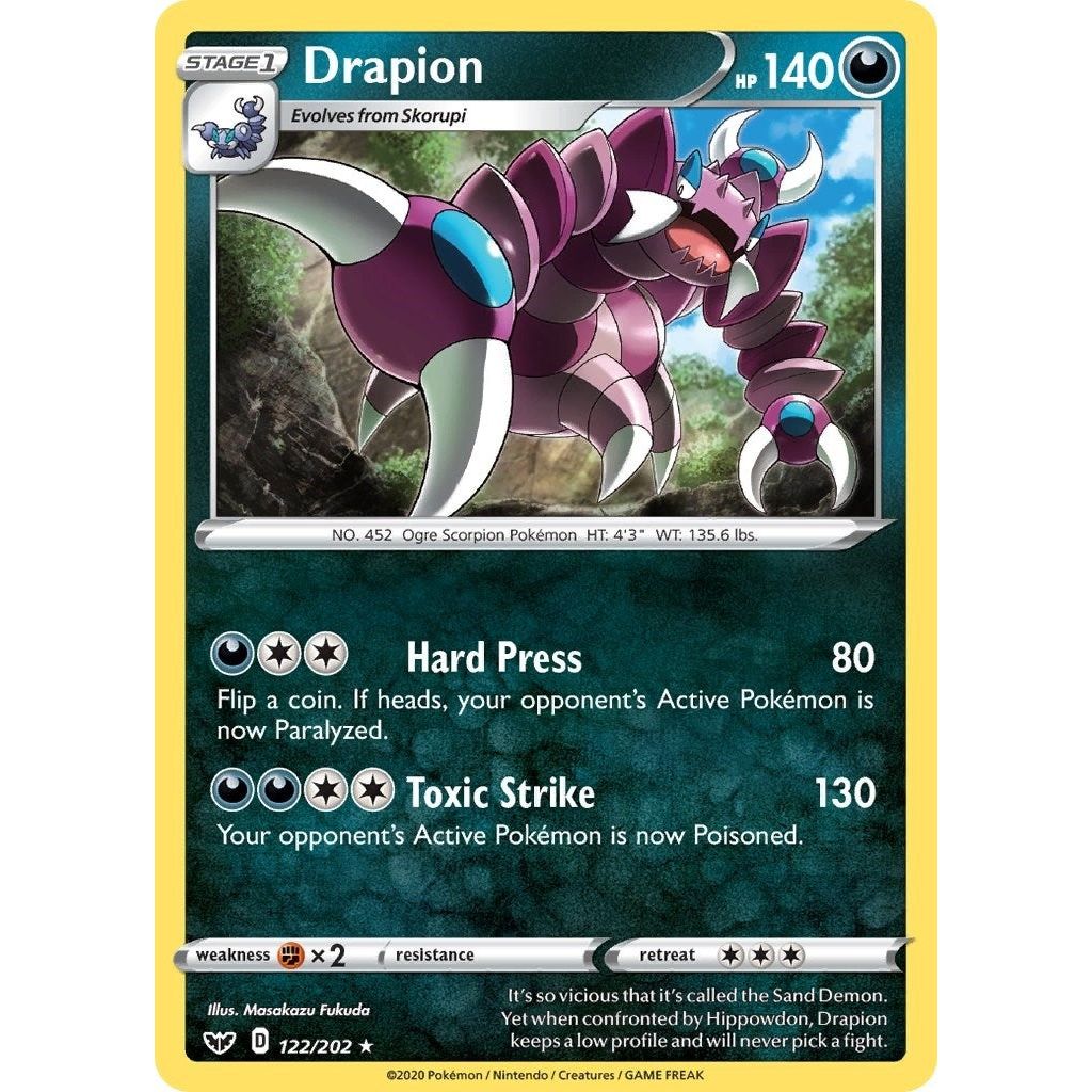Drapion (122/202) (SWSH01)