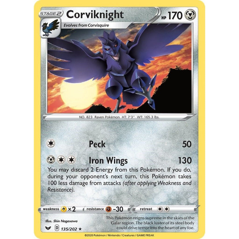 Corviknight (135/202) (SWSH01)