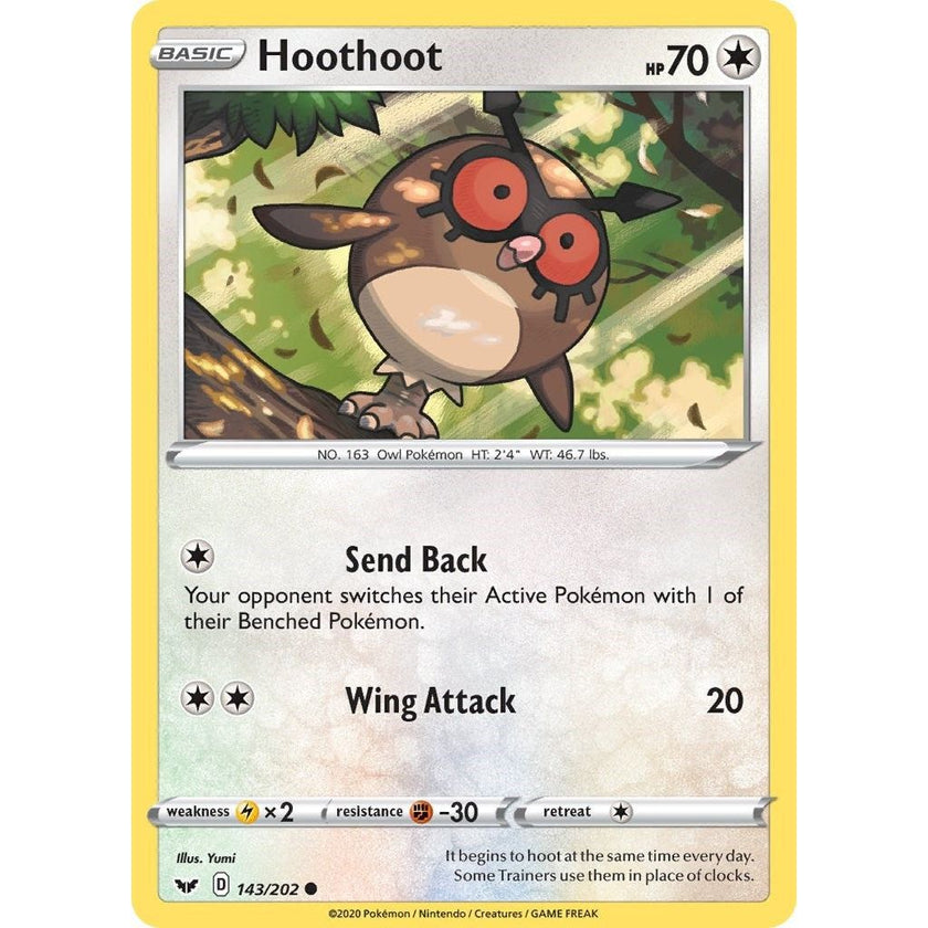 Hoothoot (143/202) (SWSH01)