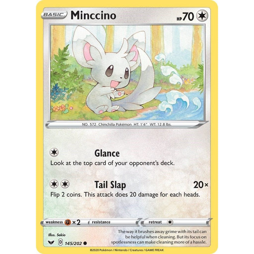 Minccino (145) (145/202) (SWSH01)