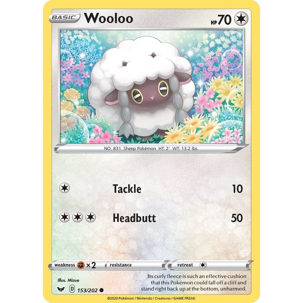 Wooloo (153) (153/202) (SWSH01)
