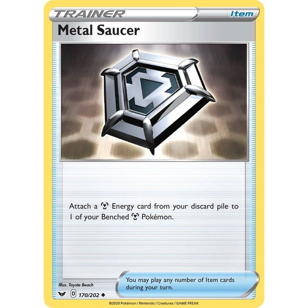 Metal Saucer (170/202) (SWSH01)