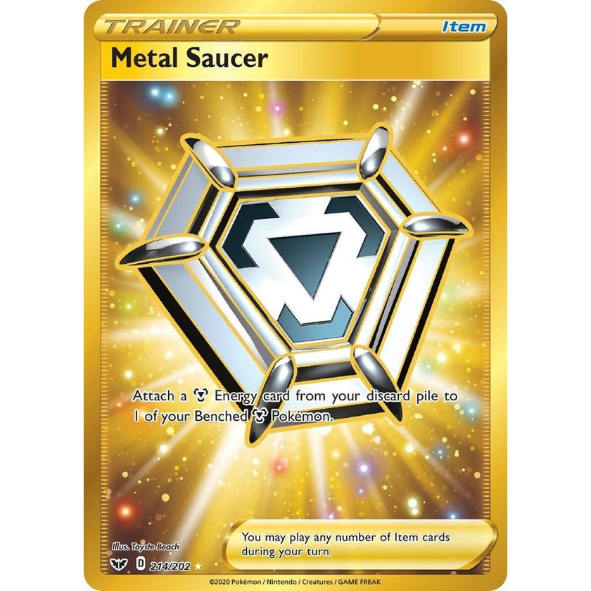 Metal Saucer (Secret) (214/202) (SWSH01)