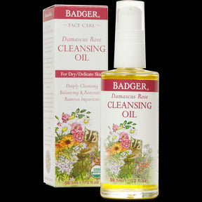 Badger Balms - Rose Cleansing Oil (Delicate Skin) (59ml)