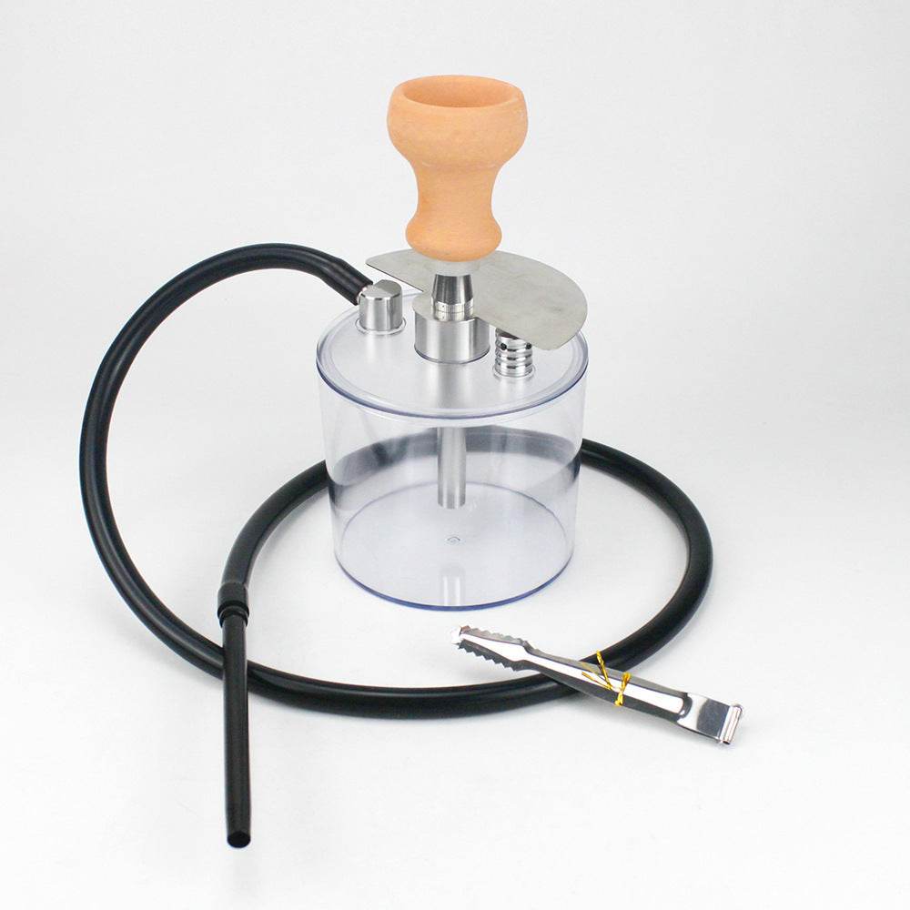 Portable acrylic hookah