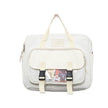 Lightweight College Soft Girl Tote Backpack Laptop Bag