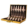 High-end tableware 24 piece set Cool Matching flatware