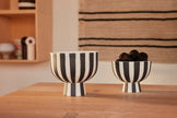 Toppu Bowl - White / Black