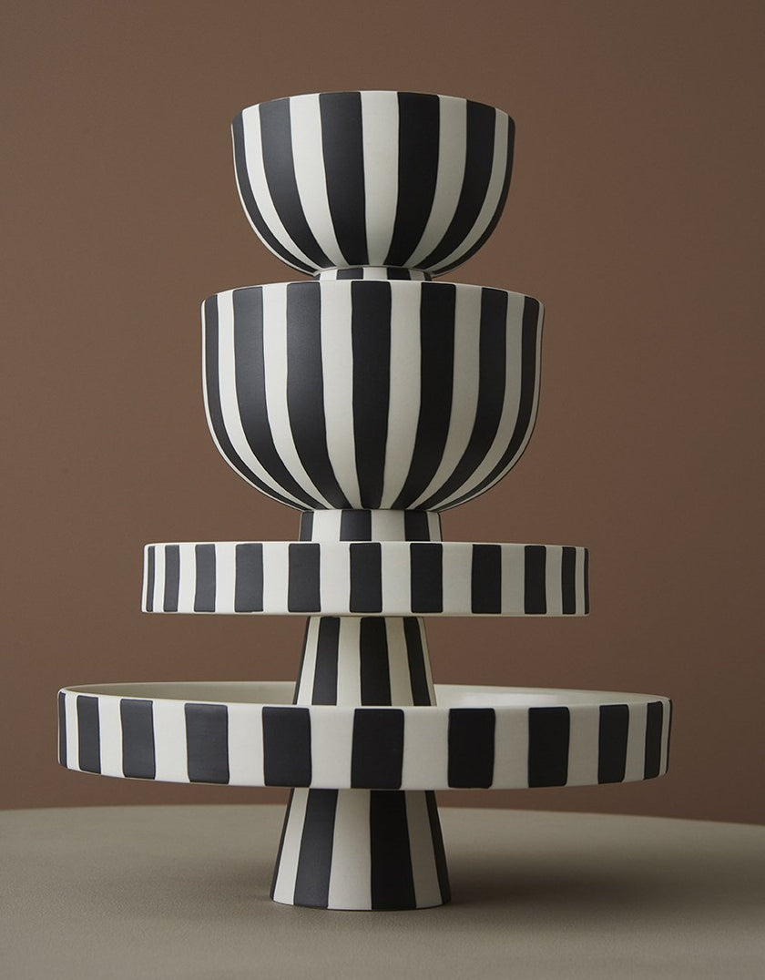 Toppu Mini Bowl - White / Black
