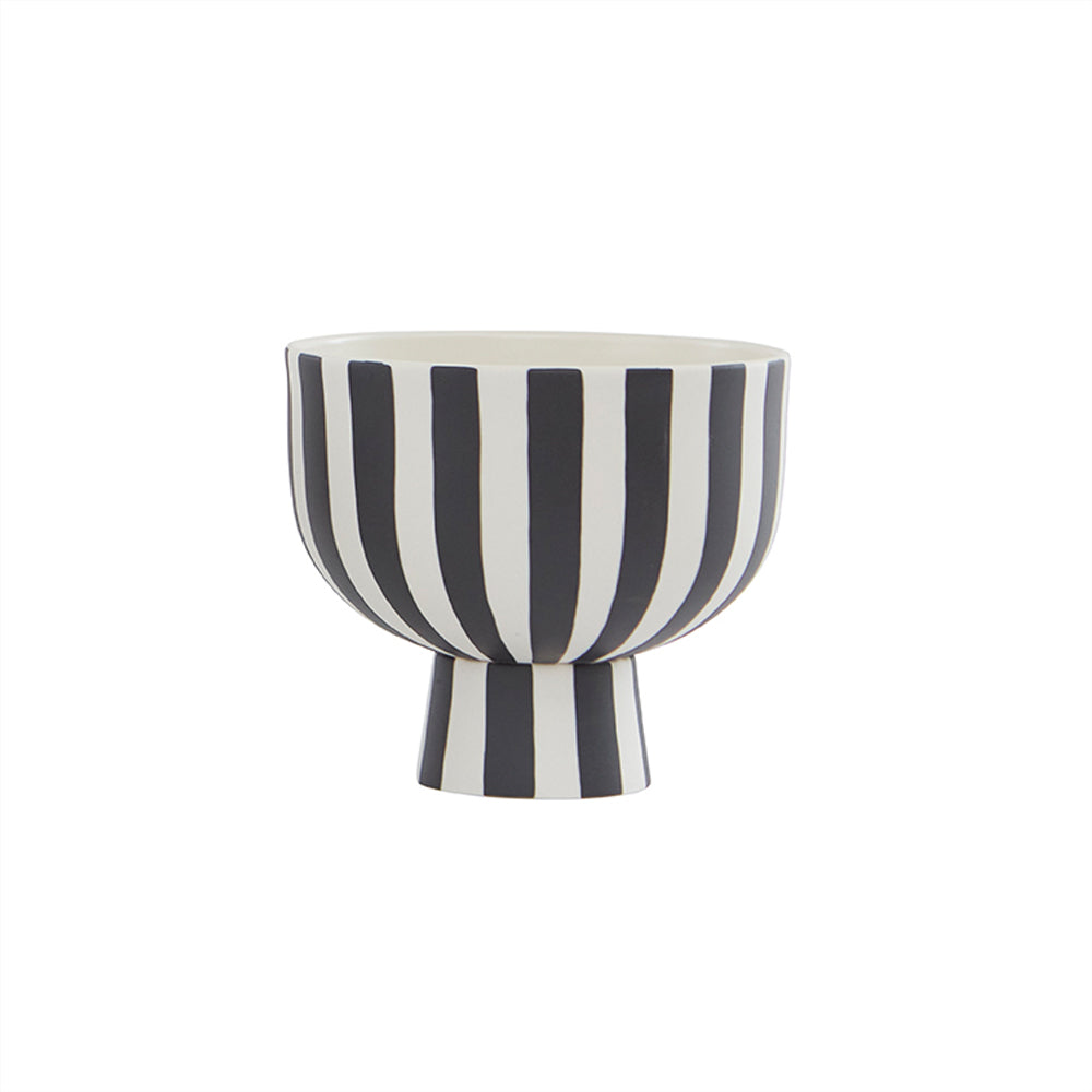 Toppu Bowl - White / Black