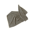 Raita Towel - 50x100 cm - Clay / Black