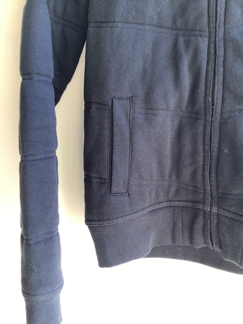 Hurley Black Zip-up Hoodie