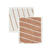 Raita Wash Cloth - Pack of 2 - Cloud / Caramel