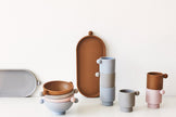 Tiny Inka Bowl - Set of 2 - Dusty Blue / Clay