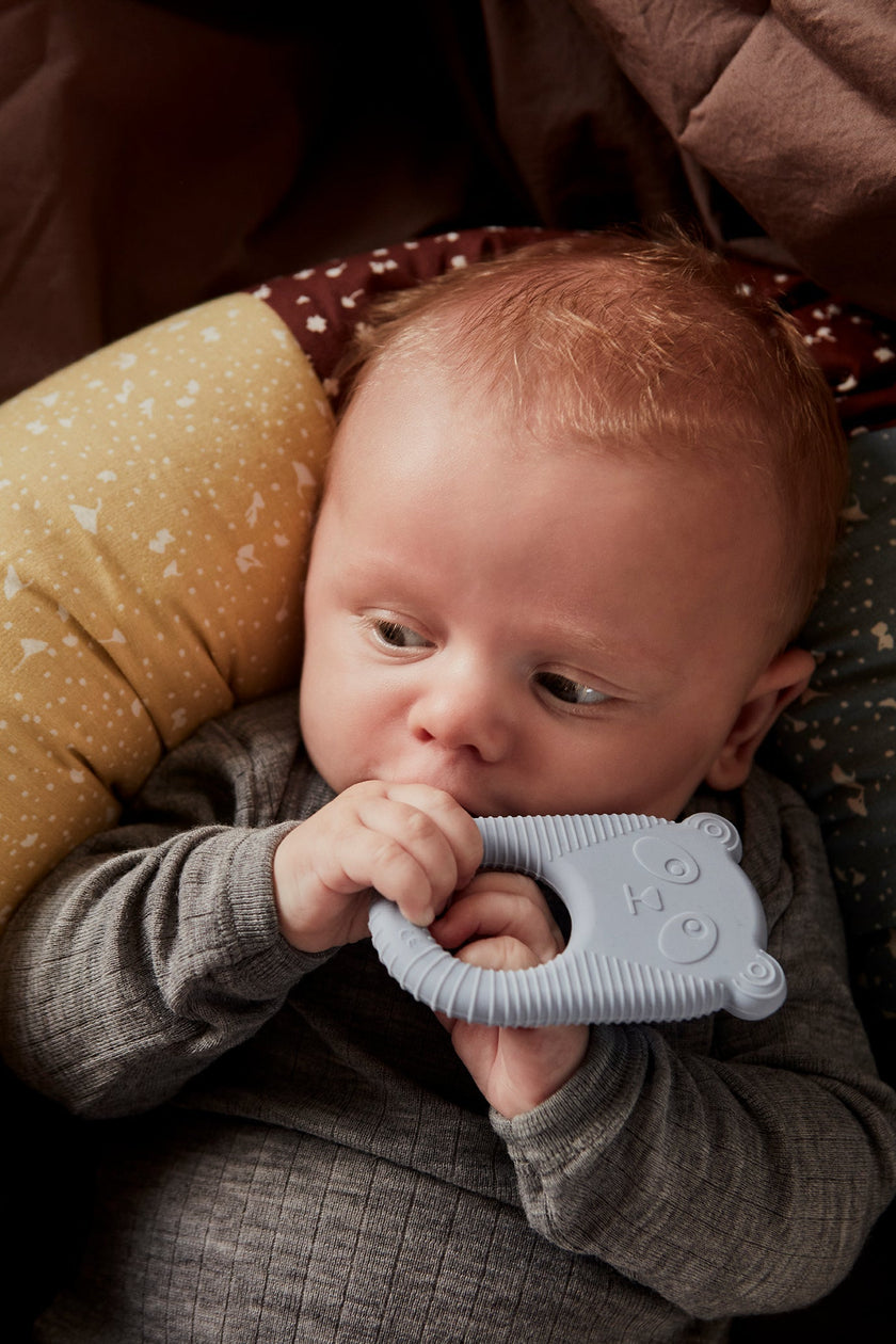 Ninka & Nelson Baby Teether - Pack of 2 - Choko / Lavender